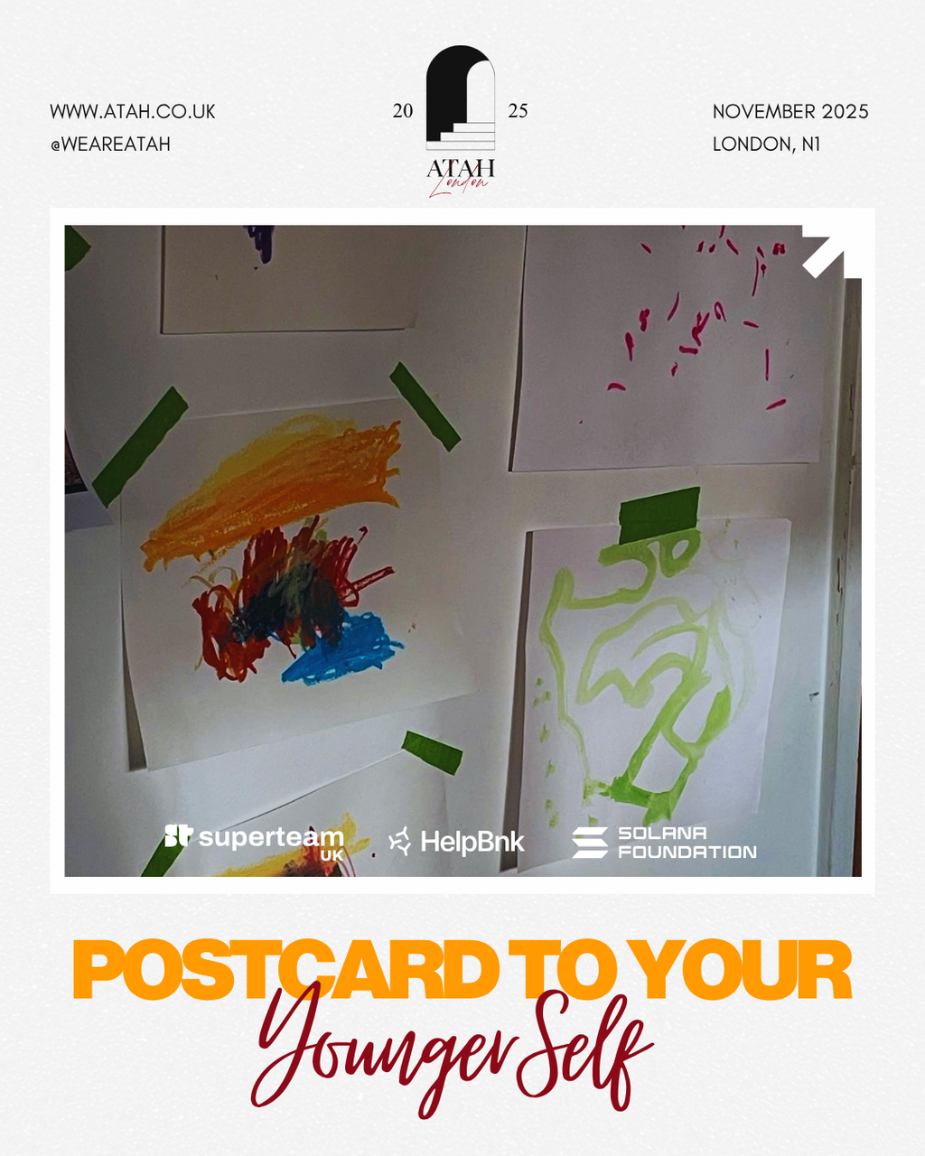 Postcard to your youngerself!